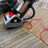 Terrassenreinigung Reinigungsgerät Holzterrasse