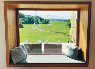 Lesefenster aus Eiche