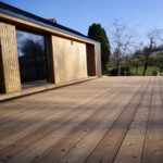 Rustika Terrassendiele Thermotanne Tiny House